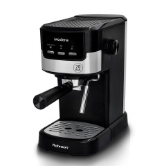 Rohnson Modena R-98010 Μηχανή Espresso 1100W Πίεσης 20bar Μαύρη Rohnson Modena R-98010 Μηχανή Espresso 1100W Πίεσης 20bar Μαύρη